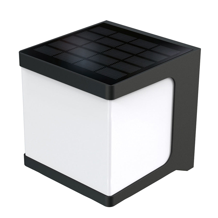 Limelight Cube Series Solar Wall Light