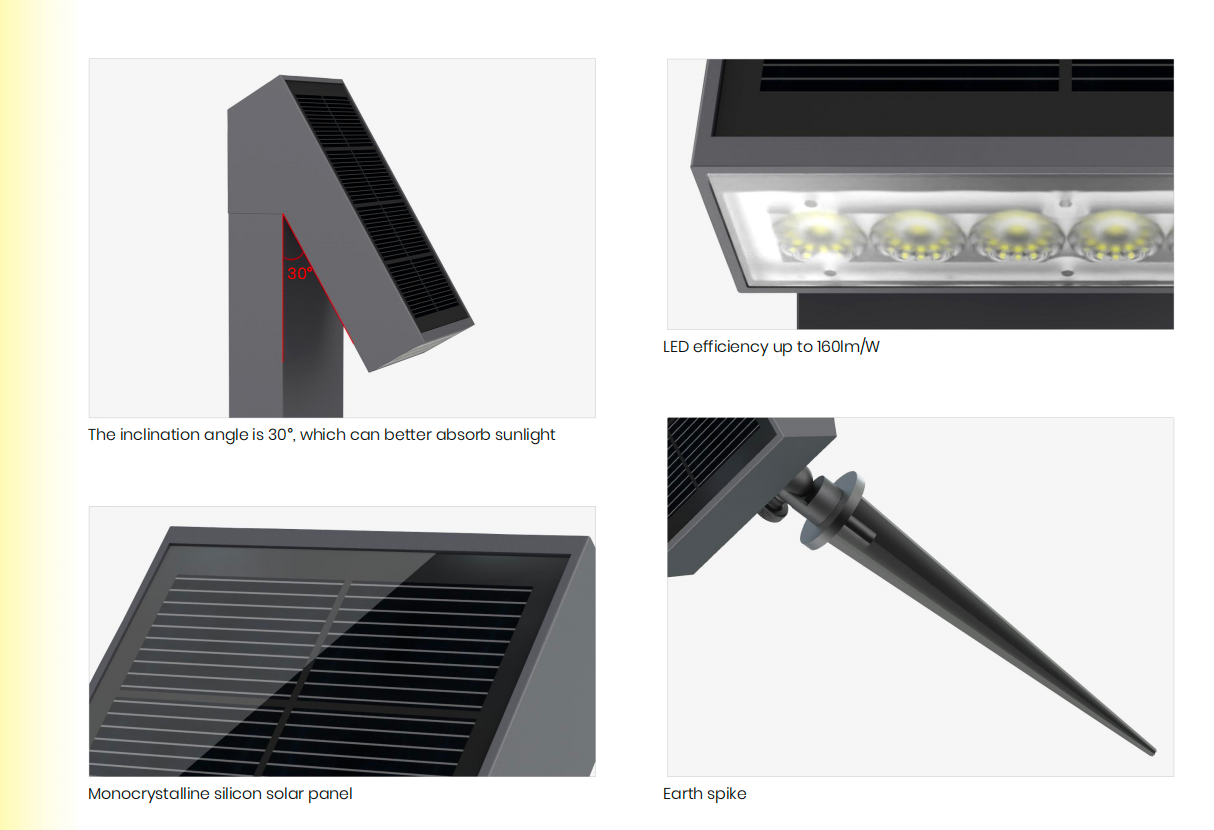 Limelight Flag Series Solar Garden Light